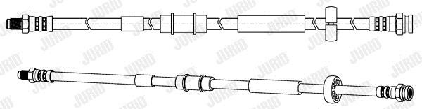 Jurid/Bendix 172984J Тормозной шланг 172984J: Отличная цена - Купить в Польше на 2407.PL!