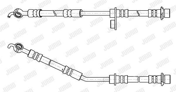 Jurid/Bendix 173190J Гальмівний шланг 173190J: Приваблива ціна - Купити у Польщі на 2407.PL!