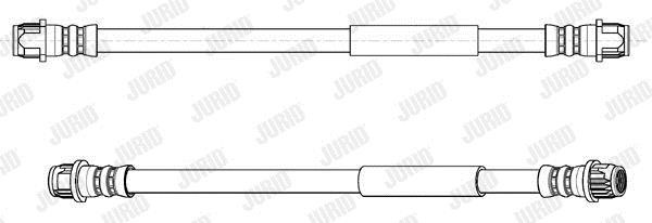 Jurid/Bendix 173194J Bremsschlauch 173194J: Kaufen Sie zu einem guten Preis in Polen bei 2407.PL!