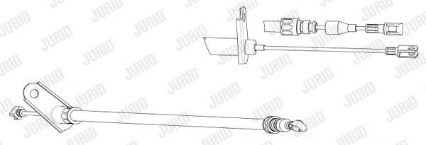Jurid/Bendix 431183J Cable Pull, parking brake 431183J: Buy near me in Poland at 2407.PL - Good price!