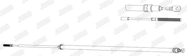 Jurid/Bendix 432012J Трос гальма стоянки 432012J: Купити у Польщі - Добра ціна на 2407.PL!