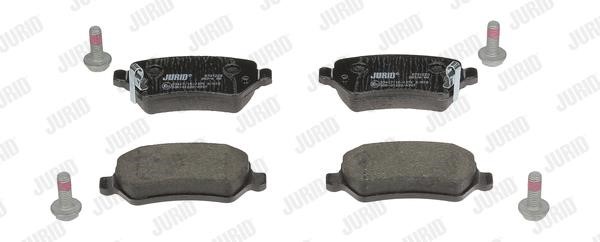 Jurid/Bendix 573122D Brake Pad Set, disc brake 573122D: Buy near me in Poland at 2407.PL - Good price!