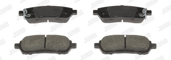 Jurid/Bendix 573648J Brake Pad Set, disc brake 573648J: Buy near me in Poland at 2407.PL - Good price!