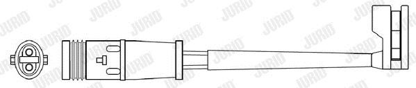 Jurid/Bendix 581437 Датчик зносу гальмівних колодок 581437: Приваблива ціна - Купити у Польщі на 2407.PL!