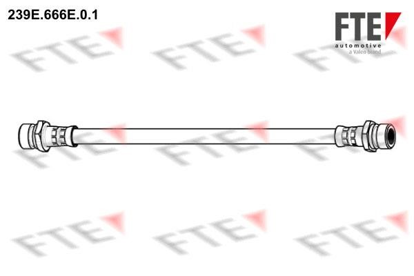 FTE 239E666E01 Przewód hamulcowy elastyczny 239E666E01: Dobra cena w Polsce na 2407.PL - Kup Teraz!