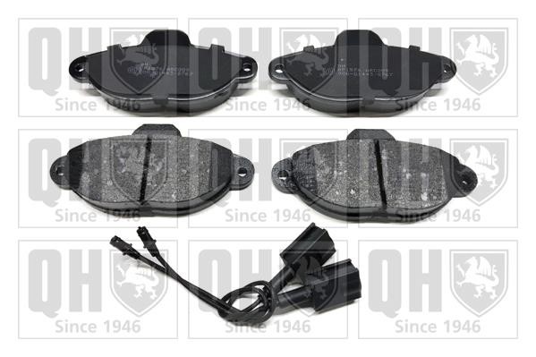 Quinton Hazell BP1576 Brake Pad Set, disc brake BP1576: Buy near me in Poland at 2407.PL - Good price!