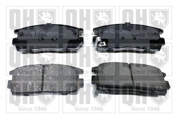 Quinton Hazell BP1580 Brake Pad Set, disc brake BP1580: Buy near me in Poland at 2407.PL - Good price!