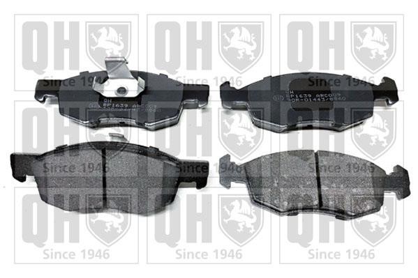 Quinton Hazell BP1639 Brake Pad Set, disc brake BP1639: Buy near me in Poland at 2407.PL - Good price!