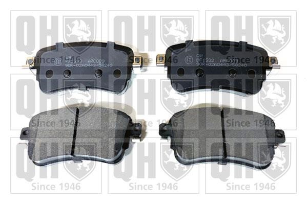 Quinton Hazell BP1933 Brake Pad Set, disc brake BP1933: Buy near me in Poland at 2407.PL - Good price!