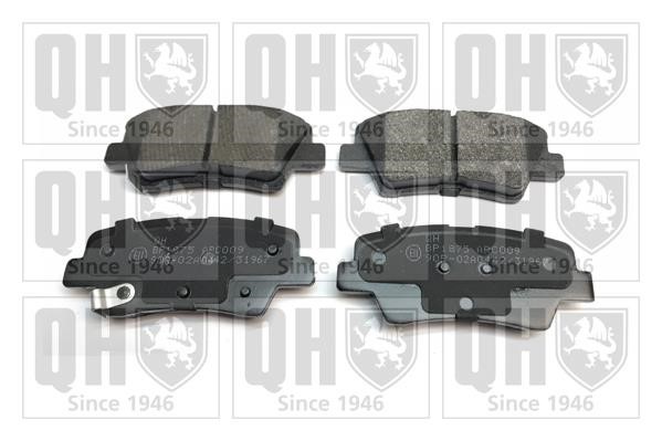 Quinton Hazell BP1880 Brake Pad Set, disc brake BP1880: Buy near me in Poland at 2407.PL - Good price!
