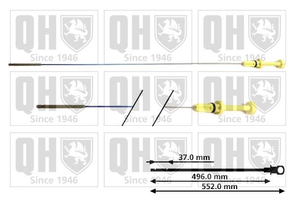 Quinton Hazell QOD110 ROD ASSY-OIL LEVEL GAUGE QOD110: Buy near me at 2407.PL in Poland at an Affordable price!