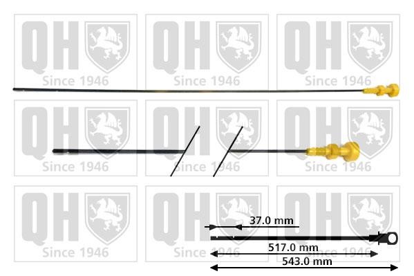 Quinton Hazell QOD111 ROD ASSY-OIL LEVEL GAUGE QOD111: Buy near me in Poland at 2407.PL - Good price!
