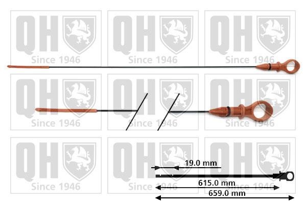 Quinton Hazell QOD116 ROD ASSY-OIL LEVEL GAUGE QOD116: Buy near me at 2407.PL in Poland at an Affordable price!