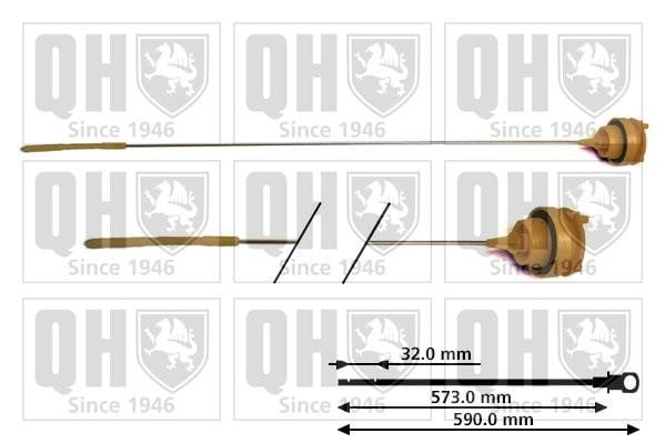 Quinton Hazell QOD120 ROD ASSY-OIL LEVEL GAUGE QOD120: Buy near me in Poland at 2407.PL - Good price!