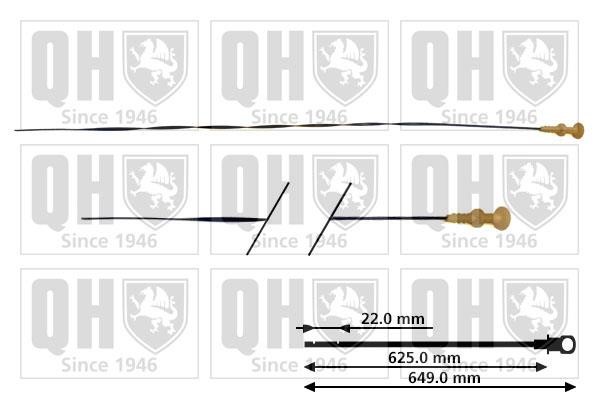 Quinton Hazell QOD124 ROD ASSY-OIL LEVEL GAUGE QOD124: Buy near me in Poland at 2407.PL - Good price!