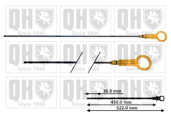 Quinton Hazell QOD131 ROD ASSY-OIL LEVEL GAUGE QOD131: Buy near me at 2407.PL in Poland at an Affordable price!
