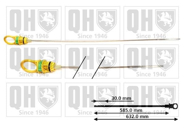 Quinton Hazell QOD157 ROD ASSY-OIL LEVEL GAUGE QOD157: Buy near me at 2407.PL in Poland at an Affordable price!
