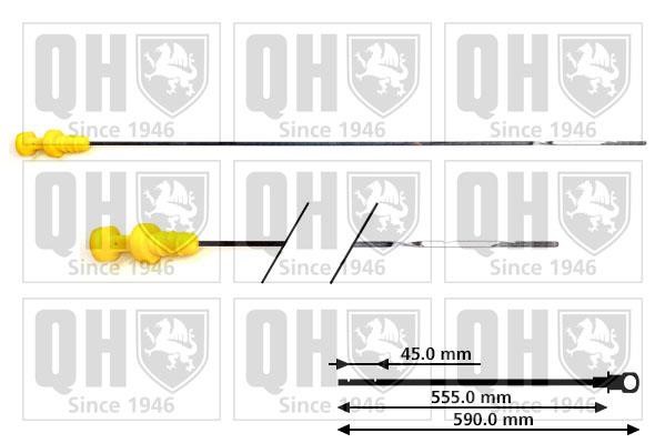 Quinton Hazell QOD160 ROD ASSY-OIL LEVEL GAUGE QOD160: Buy near me in Poland at 2407.PL - Good price!