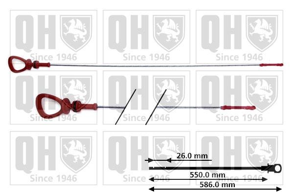 Quinton Hazell QOD166 ROD ASSY-OIL LEVEL GAUGE QOD166: Buy near me in Poland at 2407.PL - Good price!