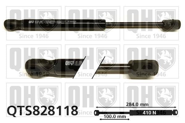 Quinton Hazell QTS828118 Gas hood spring QTS828118: Buy near me in Poland at 2407.PL - Good price!