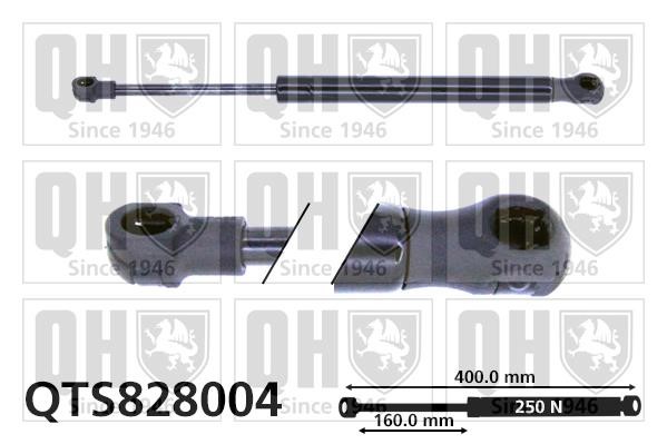 Quinton Hazell QTS828004 Gas hood spring QTS828004: Buy near me in Poland at 2407.PL - Good price!