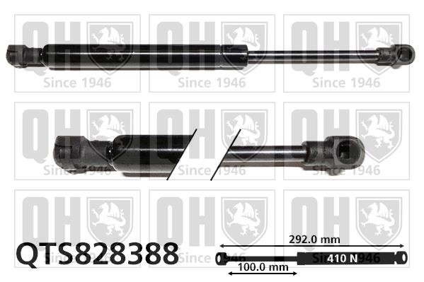 Quinton Hazell QTS828388 Gas hood spring QTS828388: Buy near me in Poland at 2407.PL - Good price!