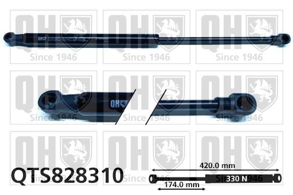 Quinton Hazell QTS828310 Gas hood spring QTS828310: Buy near me in Poland at 2407.PL - Good price!