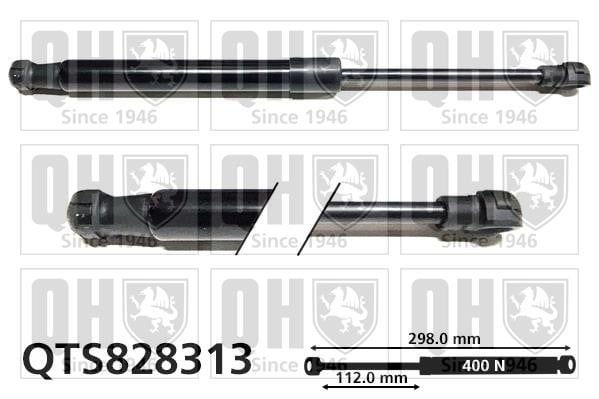Quinton Hazell QTS828313 Gas hood spring QTS828313: Buy near me in Poland at 2407.PL - Good price!