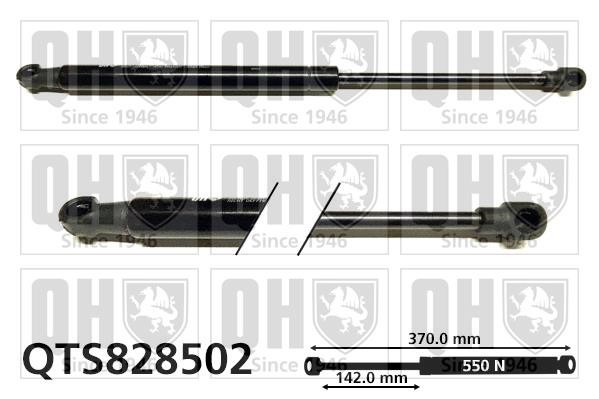 Quinton Hazell QTS828502 Gas hood spring QTS828502: Buy near me in Poland at 2407.PL - Good price!