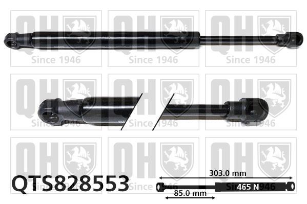 Quinton Hazell QTS828553 Gas hood spring QTS828553: Buy near me in Poland at 2407.PL - Good price!