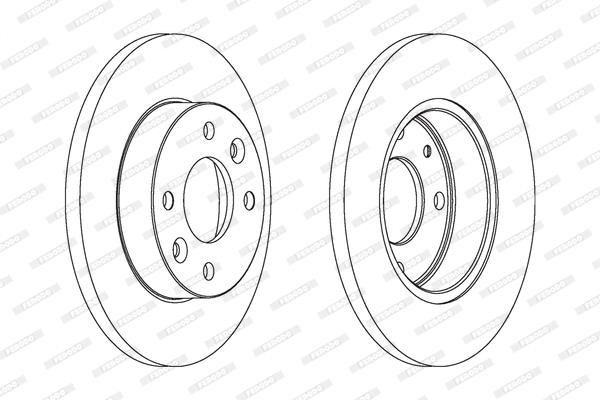 Buy Ferodo DDF055C at a low price in Poland!