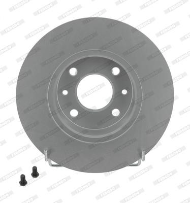 Ferodo DDF066C Rear brake disc, non-ventilated DDF066C: Buy near me at 2407.PL in Poland at an Affordable price!