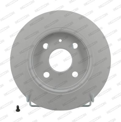 Ferodo DDF1043C Rear brake disc, non-ventilated DDF1043C: Buy near me at 2407.PL in Poland at an Affordable price!