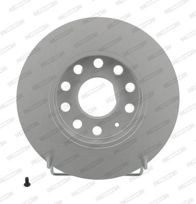 Ferodo DDF1276C Rear brake disc, non-ventilated DDF1276C: Buy near me at 2407.PL in Poland at an Affordable price!