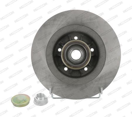 Ferodo DDF1569-1 Rear brake disc, non-ventilated DDF15691: Buy near me in Poland at 2407.PL - Good price!