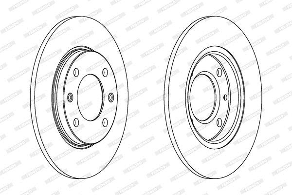 Buy Ferodo DDF244C at a low price in Poland!