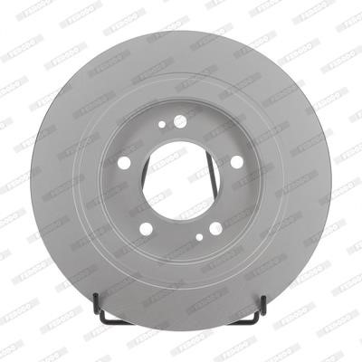 Rear brake disc, non-ventilated Ferodo DDF2604C