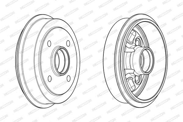 Kaufen Sie Ferodo FDR329320 zum guten Preis bei 2407.PL!