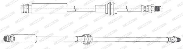 Ferodo FHY3373 Тормозной шланг FHY3373: Отличная цена - Купить в Польше на 2407.PL!