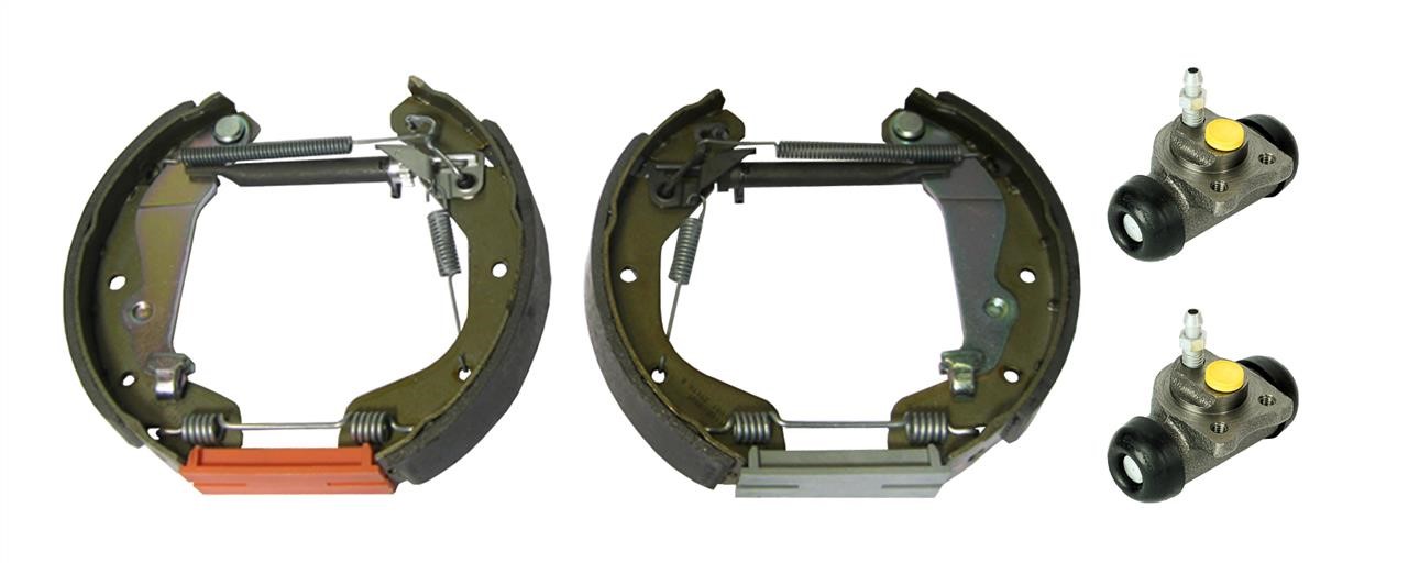 Brembo K 15 003 Brake shoes with cylinders, set K15003: Buy near me in Poland at 2407.PL - Good price!