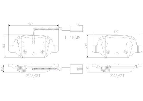 Brembo P23146N Klocki hamulcowe, zestaw P23146N: Dobra cena w Polsce na 2407.PL - Kup Teraz!