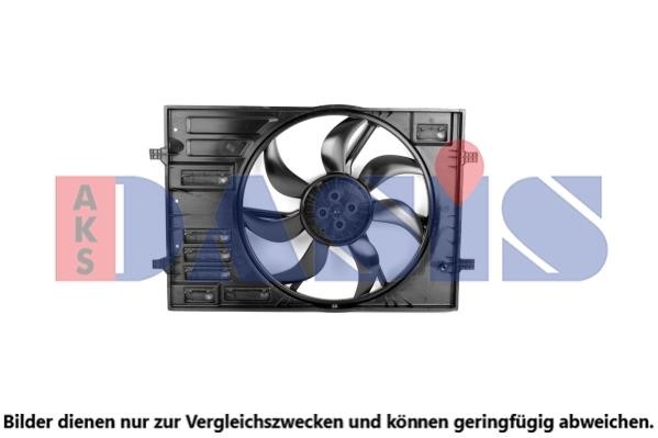 Dasis 048148N Hub, engine cooling fan wheel 048148N: Buy near me at 2407.PL in Poland at an Affordable price!