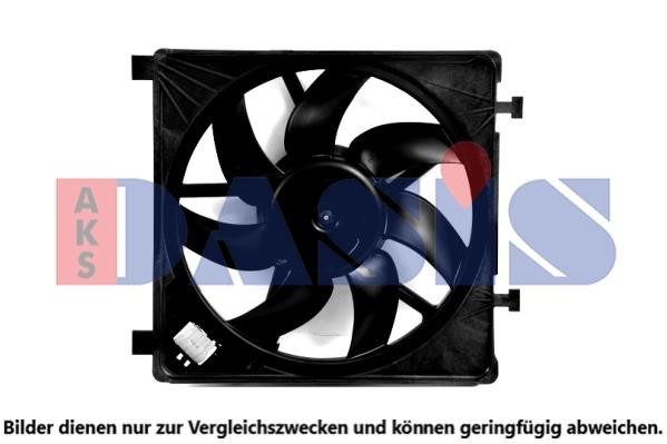 Dasis 048153N Hub, engine cooling fan wheel 048153N: Buy near me in Poland at 2407.PL - Good price!
