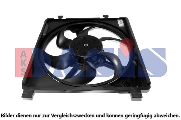 Dasis 048154N Hub, engine cooling fan wheel 048154N: Buy near me in Poland at 2407.PL - Good price!