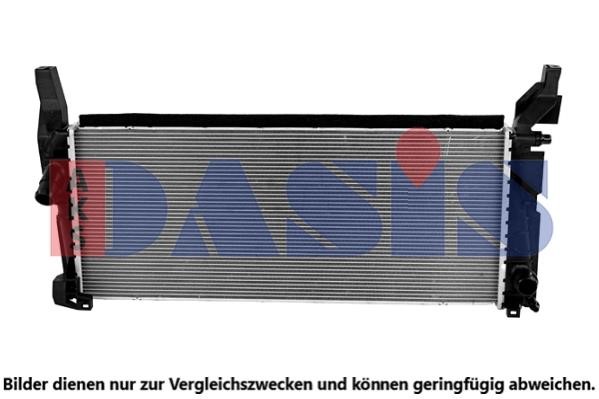 Dasis 050113N Radiator, engine cooling 050113N: Buy near me in Poland at 2407.PL - Good price!