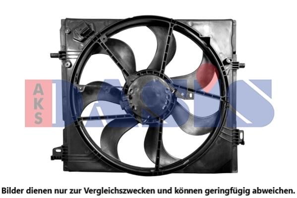 Dasis 078003N Вентилятор радиатора охлаждения 078003N: Отличная цена - Купить в Польше на 2407.PL!