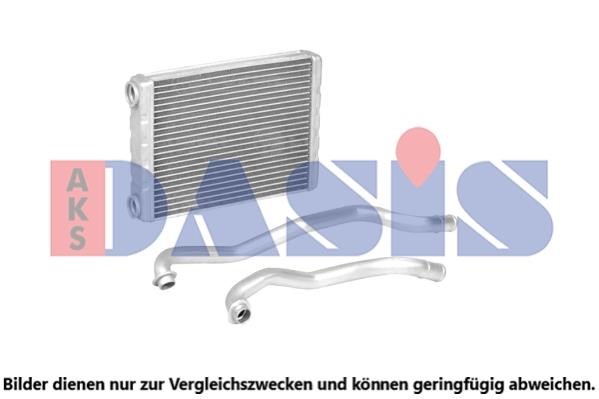 Dasis 079016N Heat exchanger, interior heating 079016N: Buy near me in Poland at 2407.PL - Good price!