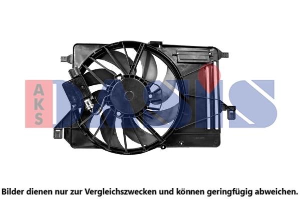 Dasis 098052N Вентилятор радиатора охлаждения 098052N: Отличная цена - Купить в Польше на 2407.PL!