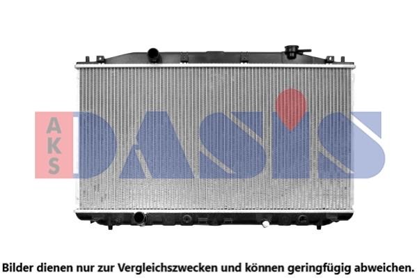 Dasis 100091N Радиатор, охлаждение двигателя 100091N: Отличная цена - Купить в Польше на 2407.PL!