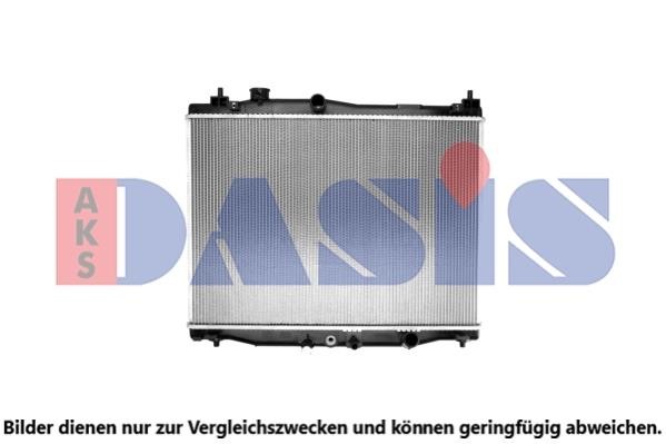 Dasis 100095N Радиатор охлаждения двигателя 100095N: Отличная цена - Купить в Польше на 2407.PL!